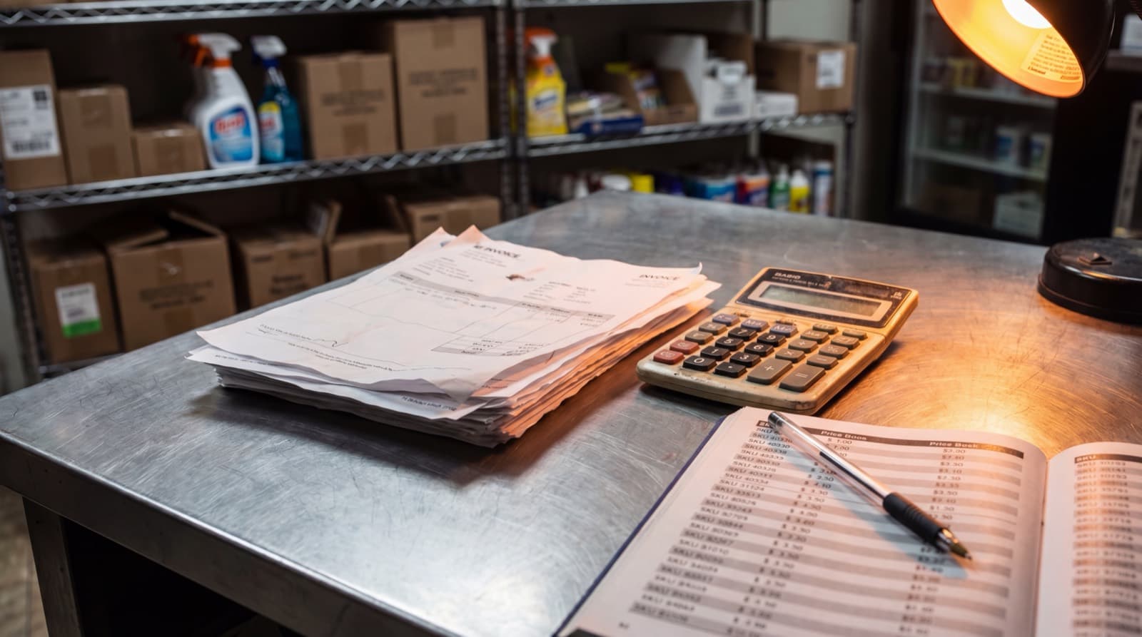 Close-up of a fuel dispenser panel at an independent gas station.